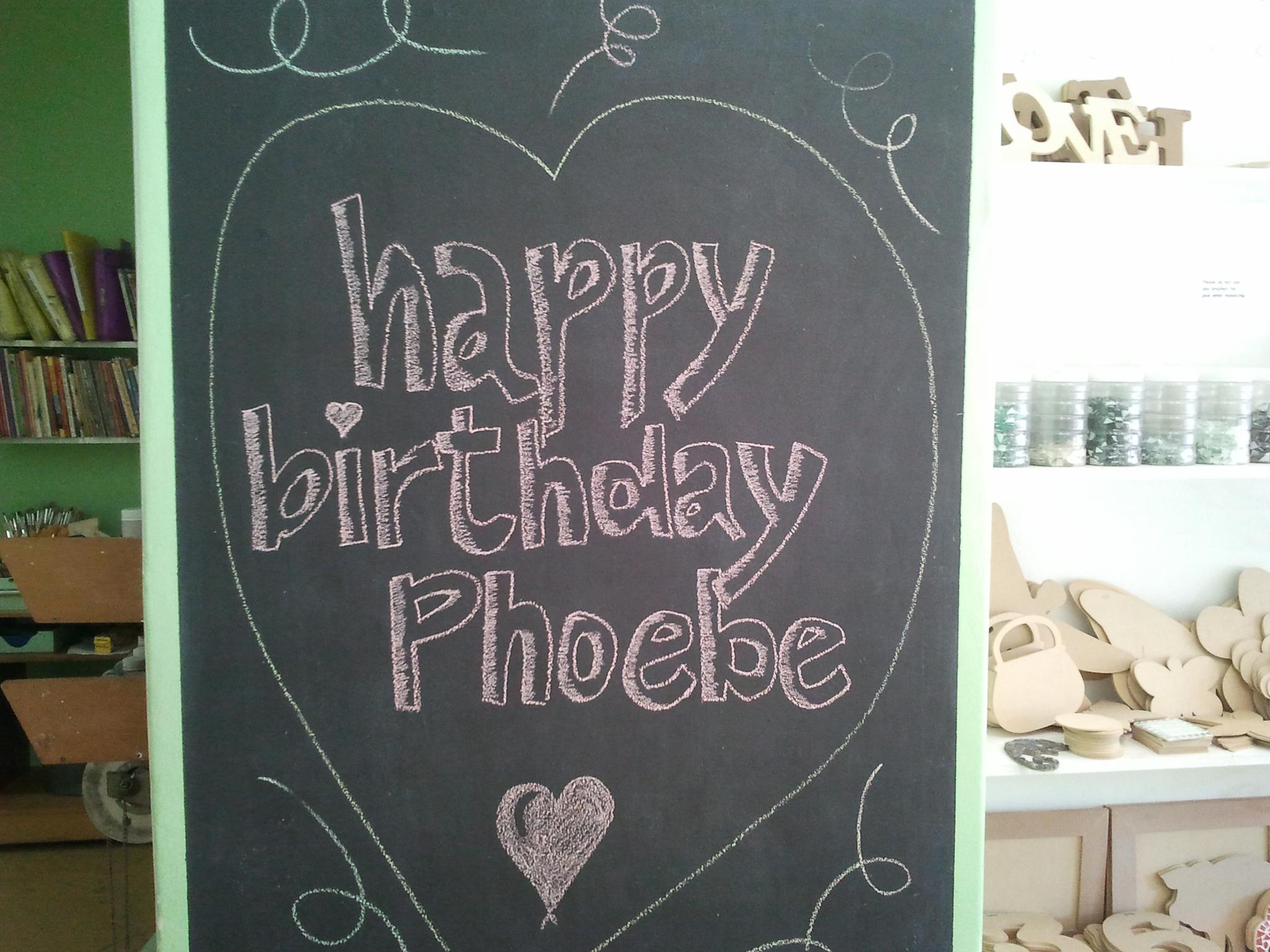 Color Cafe is great for kid's birthday parties